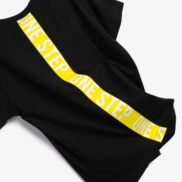 Σετ φούτερ τζιν βερμούδα - ΜΑΥΡΟ 16Y