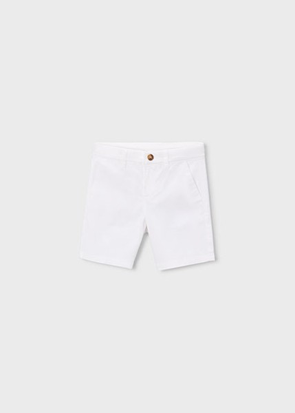 Βερμούδα chino καπαρτινέ βασική - ΛΕΥΚΟ 2Y