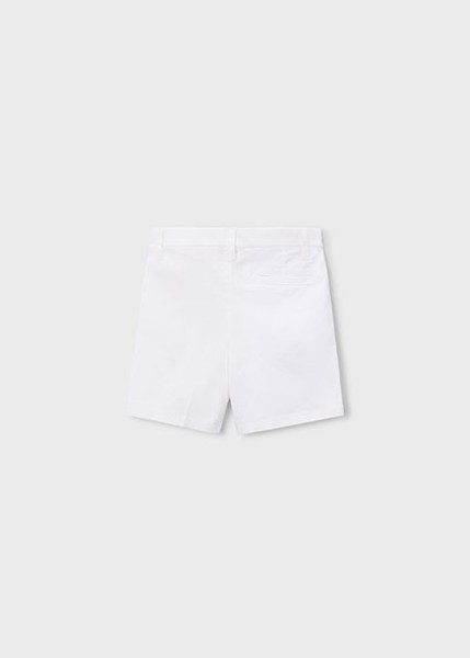 Βερμούδα chino καπαρτινέ βασική - ΛΕΥΚΟ 2Y