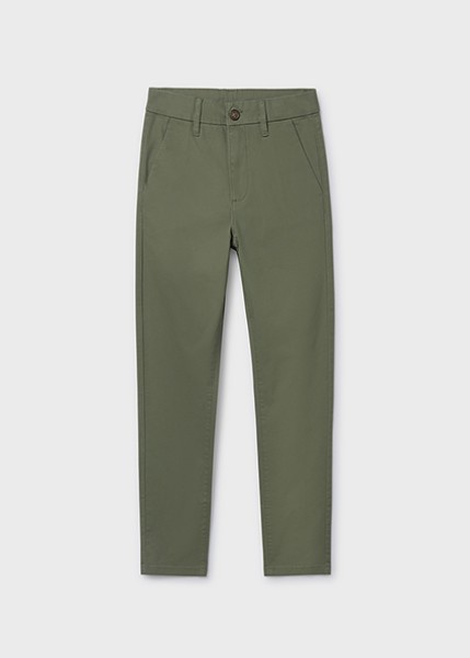 Παντελόνι chino basic - ΠΡΑΣΙΝΟ 8Y