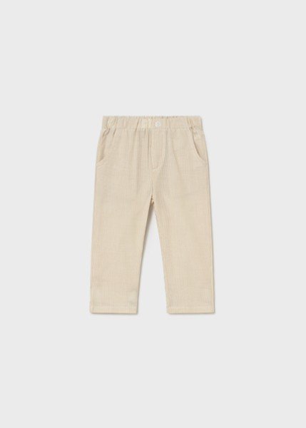 Παντελόνι seersucker - ΜΟΚΑ 12M