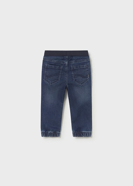 Παντελόνι soft denim jogger - ΤΖΙΝ ΣΚΟΥΡΟ 3Y