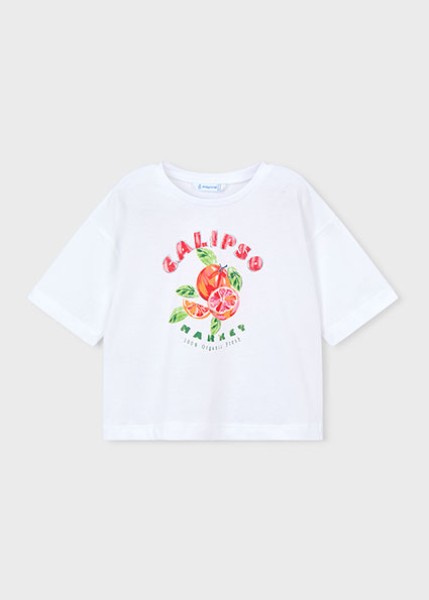 Μπλούζα κοντομάνικη - ΛΕΥΚΟ 10Y