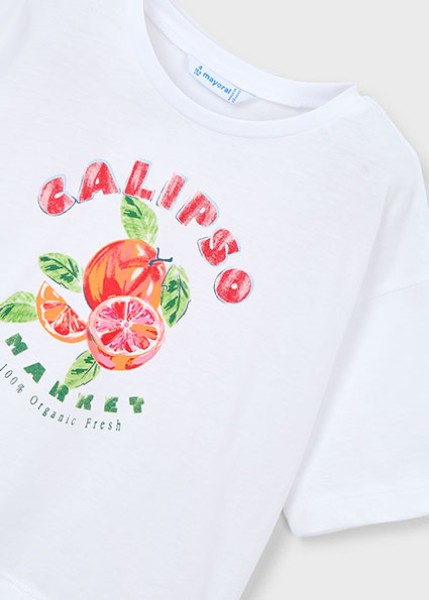 Μπλούζα κοντομάνικη - ΛΕΥΚΟ 10Y