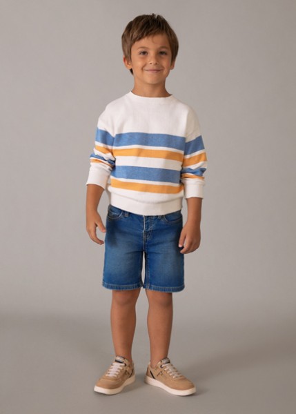 Βερμούδα soft denim 5τσεπη - ΤΖΙΝ 7Y