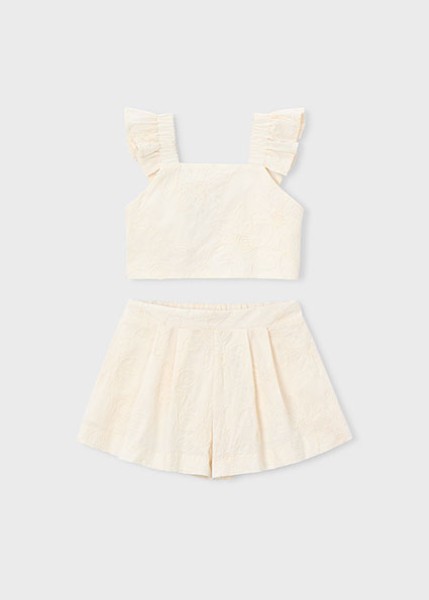 Σετ βερμούδα - ΕΚΡΟΥ 7Y