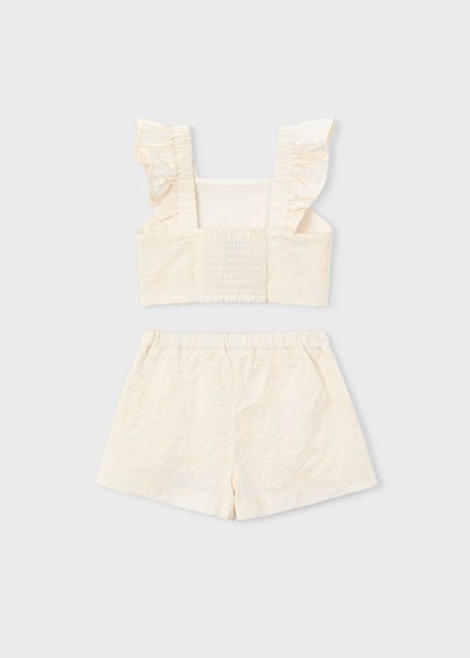 Σετ βερμούδα - ΕΚΡΟΥ 7Y