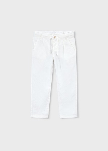 Παντελόνι λινό relaxed - ΚΡΕΜ 10Y