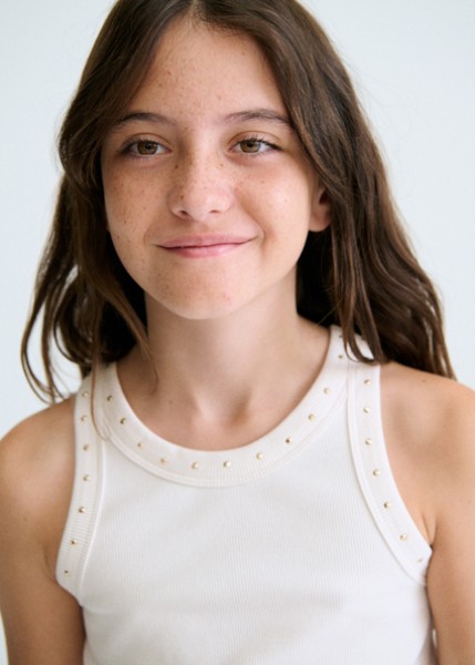 Μπλούζα τιράντες κανάλε - ΜΠΕΖ 18Y