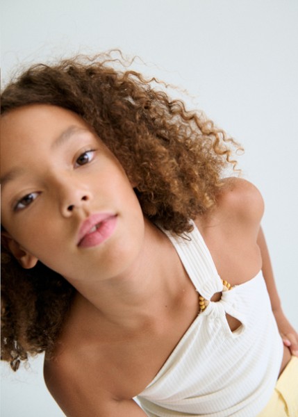 Μπλούζα τιράντες καναλε - ΕΚΡΟΥ 10Y