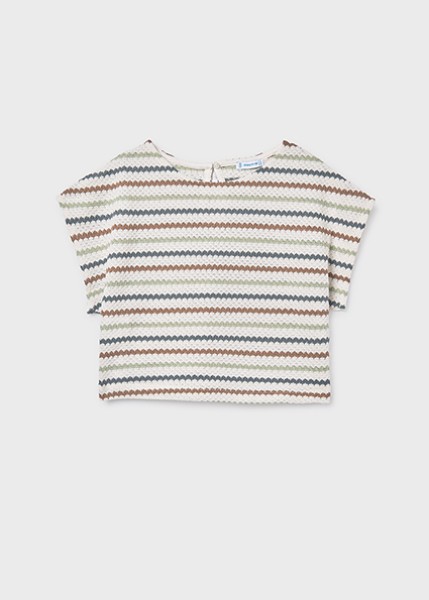 Τοπ απομίμηση crochet - ΜΠΕΖ 14Y