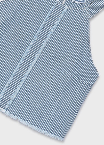 Τοπ ριγέ τζιν - ΜΠΛΕ 14Y