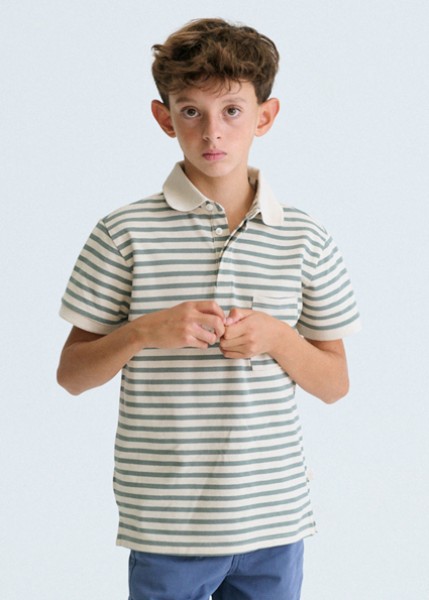 Πόλο κοντομάνικο τσεπάκι - ΠΡΑΣΙΝΟ 14Y