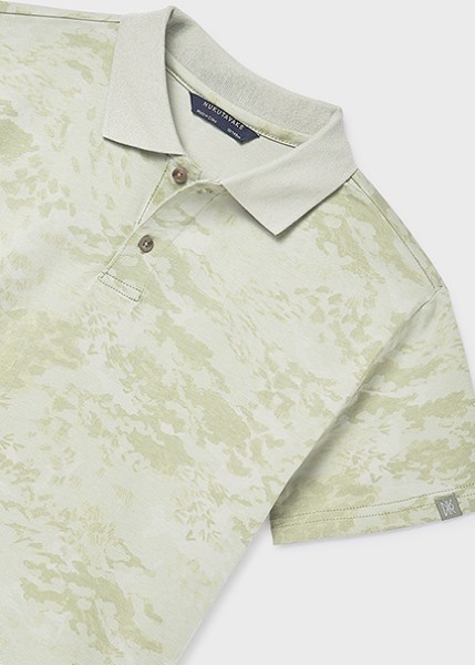 Πόλο κοντομάνικο σταμπωτό - ΠΡΑΣΙΝΟ 16Y