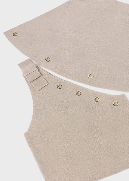 Σετ φούστα πλεκτή τρουκς - ΜΠΕΖ 16Y