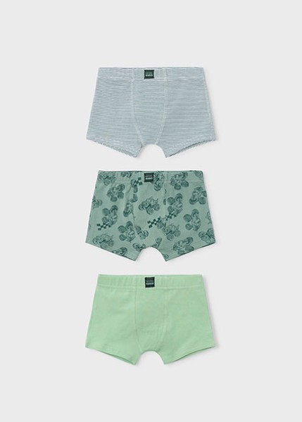 Σετ 3 μποξερς - ΠΡΑΣΙΝΟ 12Y