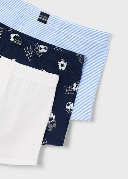 Σετ 3 μποξερς - ΝΑΥΤΙΚΟ ΜΠΛΕ 12Y