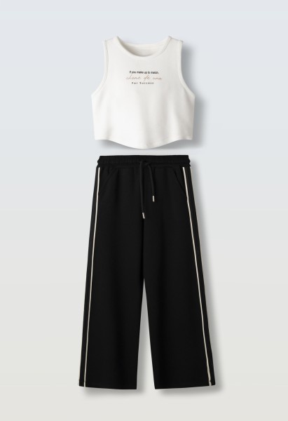 Σετ παντελόνα - ΕΚΡΟΥ 6Y