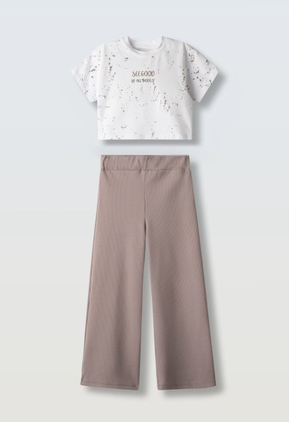 Σετ παντελόνα - ΣΑΠΙΟ ΜΗΛΟ 8Y