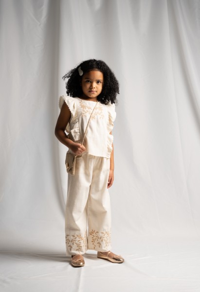 Σετ παντελόνα με τσαντάκι - ΜΠΕΖ 6Y