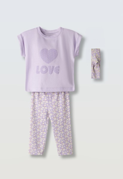 Σετ κολάν με κορδέλα - ΛΙΛΑ 5Y