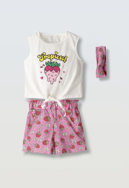 Σετ σορτς - ΛΕΥΚΟ 4Y