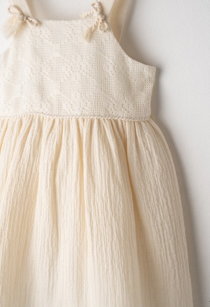 Φόρεμα - ΕΚΡΟΥ 3Y