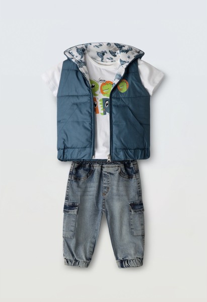 Σετ 3τμχ. με γιλέκο - ΡΑΦ 2Y