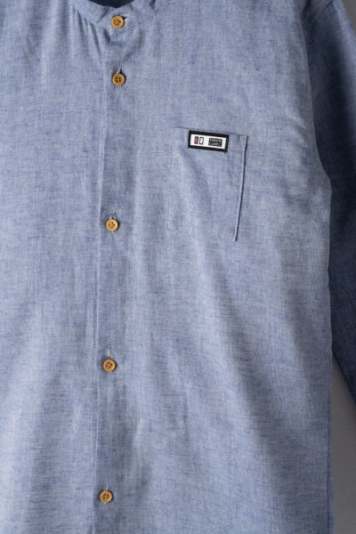 Πουκάμισο μαο γιακάς - ΣΙΕΛ 6Y