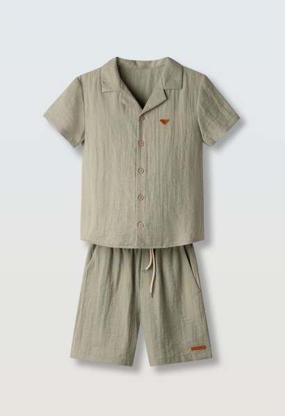 Σετ βερμούδα - ΧAKI 12Y