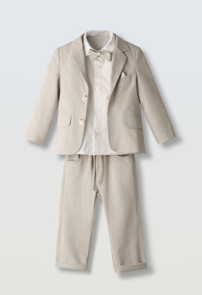 Σετ κοστούμι 4 τμχ. με παπιγιόν - ΠΑΓΟΥ 6Y