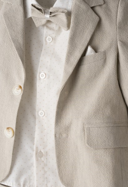 Σετ κοστούμι 4 τμχ. με παπιγιόν - ΠΑΓΟΥ 6Y