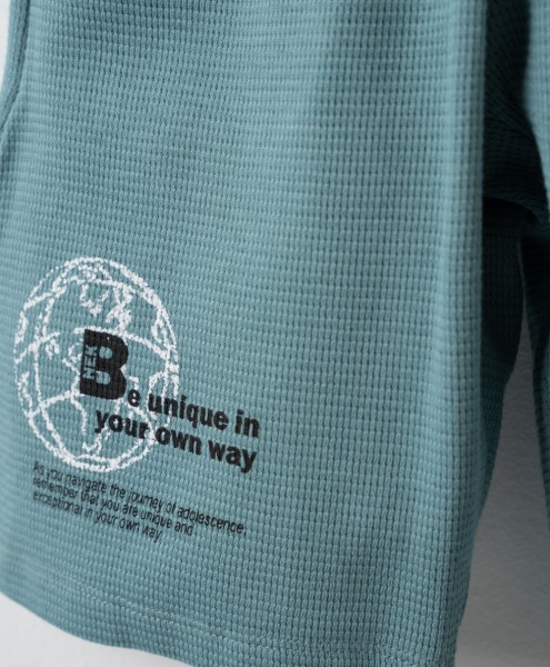 Σετ βερμούδα πικέ - ΠΕΤΡΟΛ 14Y