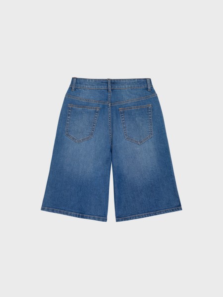 Βερμούδα τζιν για κορίτσια - ΤΖΙΝ ΣΚΟΥΡΟ 12Y