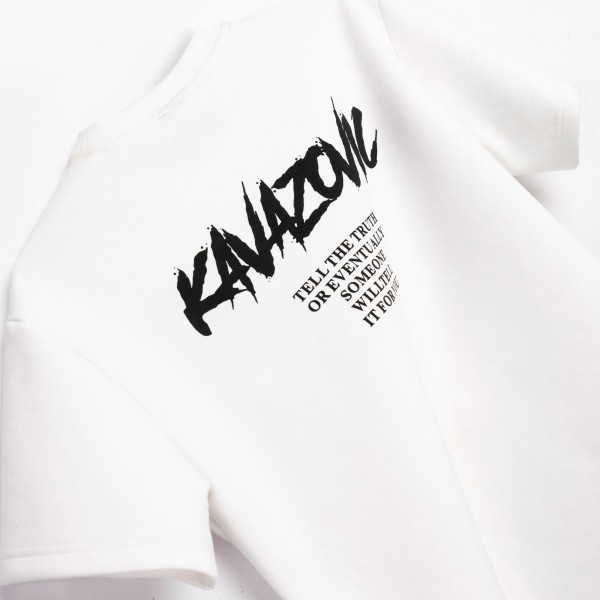 Σετ βερμούδα - ΕΚΡΟΥ 6Y