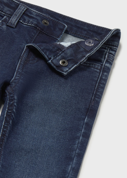 Παντελόνι soft denim 5τσεπο - ΤΖΙΝ ΣΚΟΥΡΟ 12M