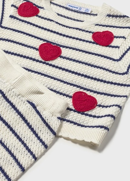 Σετ παντελόνι πλεκτό - ΕΚΡΟΥ 9M