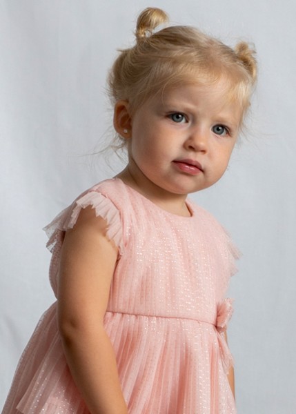 Φόρεμα τούλι πλισέ - ΡOZ 9M