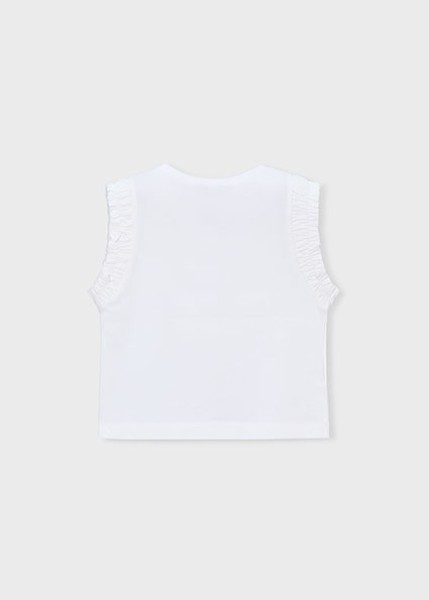 Μπλούζα τιράντες - ΛΕΥΚΟ 10Y