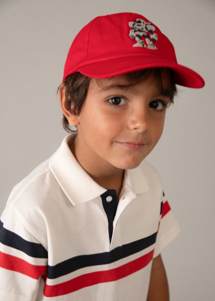 Πόλο κοντομάνικο λωρίδες - ΚΡΕΜ 3Y