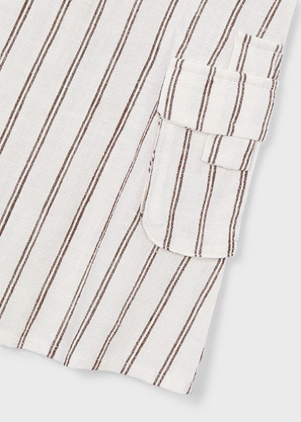 Φόρεμα ριγέ - ΜΠΕΖ 3Y