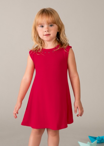 Φόρεμα cut out τρουκς - ΚΟΚΚΙΝΟ 10Y