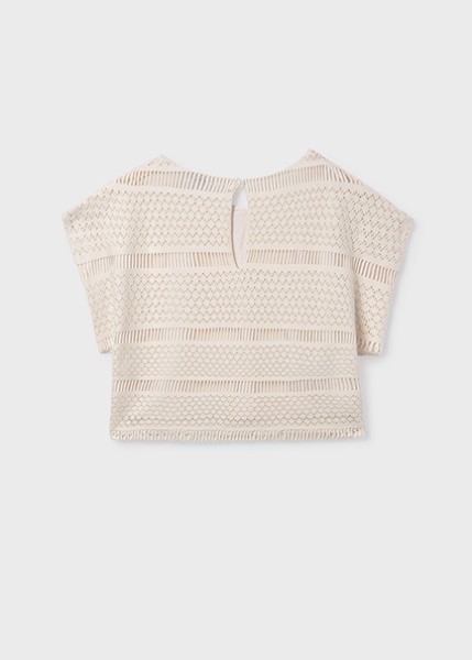 Τοπ απομίμηση crochet - ΜΠΕΖ 18Y