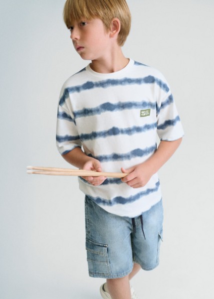 Βερμούδα denim cargo - ΤΖΙΝ 14Y