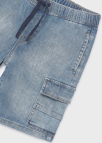 Βερμούδα denim cargo - ΤΖΙΝ 14Y