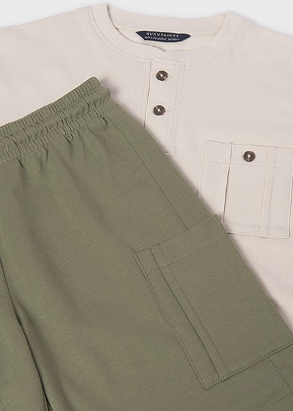 Σετ μακό γιακάς - ΠΡΑΣΙΝΟ 18Y