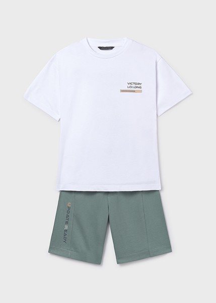 Σετ μακό στάμπα πίσω - ΠΡΑΣΙΝΟ 10Y