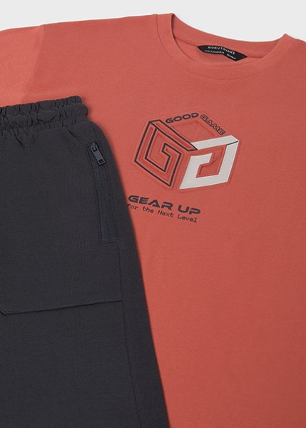 Σετ μακό ανάγλυφο - ΣΑΠΙΟ ΜΗΛΟ 18Y