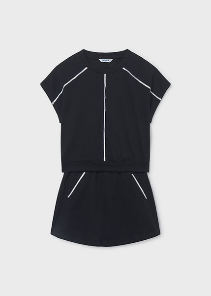 Σετ φούστα μακό - ΜΑΥΡΟ 8Y