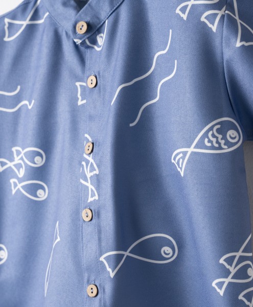 Σετ βερμούδα εμπιμέ - ΣΙΕΛ 6Y